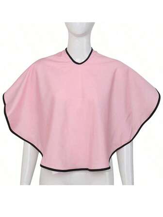 1 pièce Tablier de coiffure de salon, convient pour la coupe, le coiffage, la teinture et le blanchiment. Anti-adhérent et imperméable, pratique pour le lissage et la teinture à la maison. Outil de coiffure de salon essentiel. Produits de coiffure, de coupe de cheveux, de coiffure, essentiels de voyage, coupe de cheveux, fournitures de coiffure, accessoires de barbier, salon de coiffure, équipement de coiffure