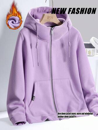 2025 New Thickened Polar Fleece Coat For Women's Spring, Autumn, And Winter Hot Products With Fleece Warmth For Women's Fleece Clothes