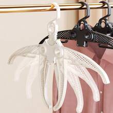 5 chiếc móc treo quần áo gấp gọn tiết kiệm không gian, dụng cụ sắp xếp đồ đạc đa chức năng, tiết kiệm diện tích, vật dụng thiết yếu cho gia đình. - Nhiều màu - Xem 5