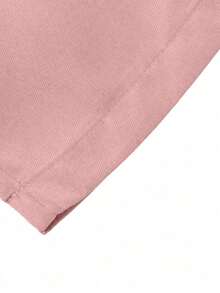 1 Quần Cargo dáng ôm màu trơn nhiều túi cho nam, thích hợp mặc vào mùa xuân/thu, đi biển, đi nghỉ, đi làm hàng ngày, tập luyện, ngoài trời, thường ngày, tập thể dục, chạy bộ, quần ống đứng, đa năng và thời trang - Màu Hồng baby - Xem 4