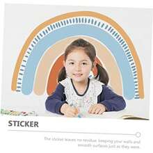 Hemoton Pegatinas De Pared De Decorativas Para Habitación Infantil 15.74X23.62 Pulgadas Adhesivos 3D Sin Residuo Para Decoración Del Hogar(default) - Multicolor - Ver 10