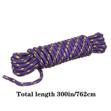 Hunter Specialty: 25 Foot Heavy Reflective Tree Frame Rope - Large Diameter Rope For Hunting - Multicolor - View 6