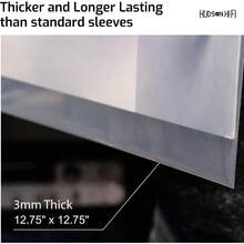 Fundas exteriores para discos de vinilo de alta fidelidad, estuche para discos de vinilo transparente de primera calidad, paquete de, proteja sus álbumes - 3 mm - AntiStatArm - Ver 11