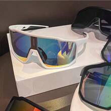 1 Pc, Adult Bicycle Goggles, Fashionable And Colorful Bicycle Goggles, Outdoor Sports Goggles, Mountaineering Goggles, Marathon Goggles, Windproof Mountaineering Goggles, Off-Road Bicycle Goggles, Fishing Goggles - Multicolor - View 11