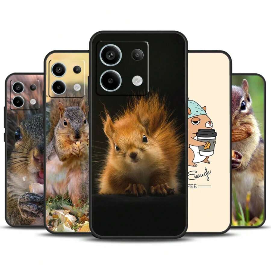 Squirrel Cute Animals Case For Redmi Note 13 Pro Plus 9 10 11 12 Pro 9S 10S 11S 12S Cover For Redmi 12 C 10C 13C.Christmas Accessories. Cover 17 Pro Max 16 Pro Max Case Girlfriend Or Boyfriend Case For 17 Pro Max Christmas Decor Navidad 17 17 Pro Max Case Family Christmas Phone Case Green Haired Monster Funda Para Rilakkuma Gifts For Men Phone Cases 14 Phone Case Fall 17 Pro Max Cases Cover De 17 Pro Case - II7814 - 查看 1