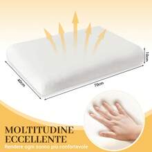 Almohadas de cama - Blanco - Ver 3