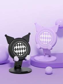 Cartoon Creative Foldable Rotating Desktop Slouchy Phone Holder, Portable Cute Rotating Foldable Phone Stand