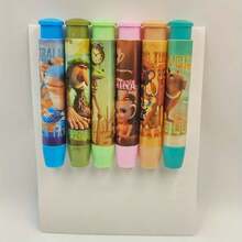 1/3/6pcs Random Italian Zombie Theme Stretchy Compressed Rubber - Optional Patterns: Tung Tung Sahur | Burbaloni Lulilli | Ballerina | Tralalero Tralala | Brr Brr Patapim | Tripa Tropa Tralala, Perfect Collectibles, Gifts, Party Favors - Multicolor - View 4