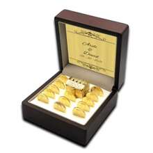 zxr Genérico Arras de Boda Matrimoniales Personalizables Con Baño de Oro de 24k Centenario125 - AIRE - Ver 3