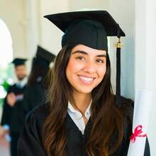 2025 Graduation Tassel With Gold Date Drop, Fits Bachelor Caps For 2025 Graduation Ceremony On College, Primary And Secondary Schools (Blue+Yellow) - Hồng - Xem 4