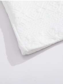 Men's White Casual Set Comfortable Delicate Fabric Short Sleeve T-Shirt & Shorts Machine Washable - White - View 4