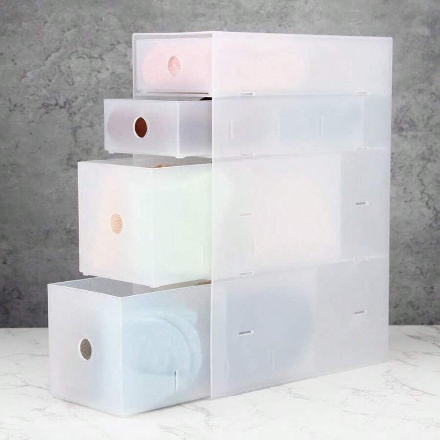 Small Drawer Unit Compact Storage Organization Drawers Set For Home Bathroom Desk Countertop Office… - D - View 1