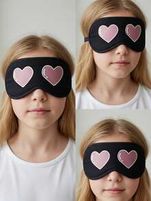 3pcs/Set Cartoon Print Eye Mask For Kids Aged 3-10, Personalized Mid-Large Children Sleep Mask, Cartoon Pattern Eye Mask For Sleeping, Napping, Travel - Multicolor - View 9