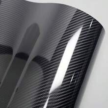1pc Super Bright Carbon Fiber Car Film, PET Black Carbon Fiber Car Wrap Film, Car Body Modification Protective Wrap Film, Car Modification Carbon Fiber Film - One Size - View 8