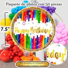 Plates - Hb Colors Gold Confetti - View 3