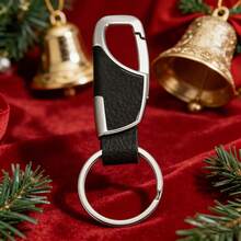 男士钱包+男士皮带四件套，日常搭配使用，父亲节礼物，复古时尚商务百搭男士钱包，适合作为节日礼物，如圣诞节、情人节、生日（不含礼盒） - 黑色 - 查看 9