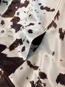 Áo khoác nữ GMFP dáng rộng, thanh lịch, cổ ve lật, tay dài, in họa tiết, thích hợp cho các lễ hội âm nhạc/mùa cưới, kỳ nghỉ xuân/hè. - Nhiều màu - Xem 7