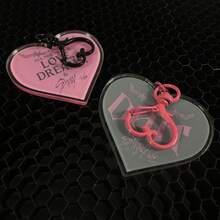 Móc khóa Straykid/Kpop/STAY/Skz/Doit, Móc khóa chữ cái màu hồng, Móc khóa hình trái tim, Móc khóa acrylic hai mặt, Phụ kiện trang trí túi xách, Phụ kiện trang trí bình nước, Quà tặng tiệc tùng, Quà sinh nhật - Nhiều màu - Xem 7