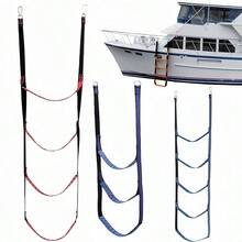 Boat Rope Ladder, Easy Boarding, Inflatable Boat Boarding Soft Ladder, Foldable Hanging Ladder For Yacht, Dinghy, Inflatable Boat, Available In Multiple Colors And Sizes - Multicolor - View 5
