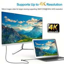 八合一 Type-C 擴充塢 - 支援 4K 高畫質電視輸出、USB 3.0 5Gbps SD/TF 讀卡機、RJ45 乙太網路埠、PD 100W USB-C 集線器，適用於硬碟、鍵盤、滑鼠、相機、印表機、網路攝影機及電子設備 - 銀灰色 - 查看 7