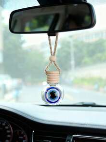 1 pieza Adorno colgante de botella de perfume con diseño de panda para el interior del coche, accesorio para el espejo retrovisor - Unitalla - Ver 7