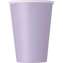 Unique Party 31857 Vasos de papel, Color ,(Lavanda 10 unidades) - Multicolor - Ver 2