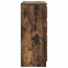 Larryhot Credenza con Cassetti Rovere Fumo 71x35x84 cm in Truciolato,Robusto e durevole, facile da montare, la scelta ideale per l'arredamento della casa - Castano - Visualizzare 6