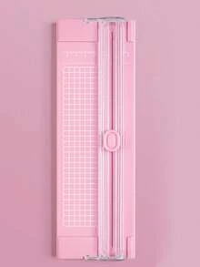 1个A3/A4双向裁纸刀，易于使用的精密裁切工具，适用于手工纸、卡片、照片裁剪，学校、家庭和办公用品