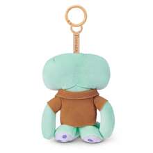 Spin Master X 5-Inch Plush Keyring, Licensed //Gary The Snail/Squidward/Sheldon Plankton, Funny Ugly Monster Stuffed Animal With Human-Like Teeth, Collectible Bag Charm For Kids, Tweens, Teens, Adults, Fans Of Weird Plush - Squidward - View 7