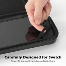 Hard Shell Protective Carry Case For Switch 2 (2025 Model) – Shockproof PC Travel Bag With 10-Game Card Storage, Slim Compact Design, Mesh Accessory Pocket & Anti-Scratch Interior|Portable Console Organizer For Travel, Daily Carry, Commuting & Gamer Gift
