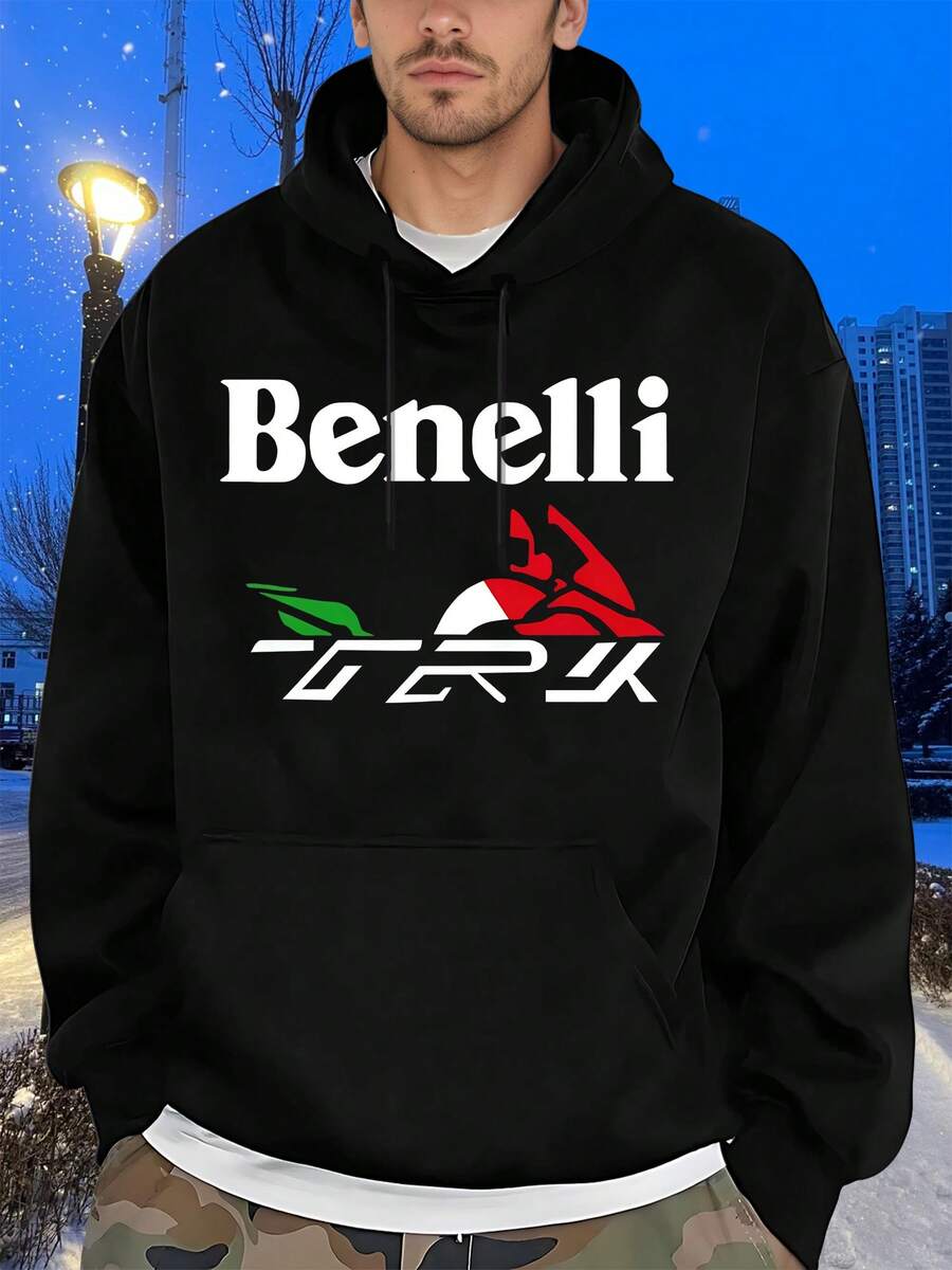 Men's Hoodie, Italian Flag Print Fleece Sweatshirt With Logo (Benelli Design), All-Season Motorcycle Racing Sweater, Machine Washable Casual Fan Apparel, Durable Brand Collaboration Clothing, Thick Men's Hoodies, Lightweight Men's Hoodies, Best Men's Hoodie, Thick Men's Hoodies, Long Men's Hoodies, Plain Men's Hoodies, Oversized Men's Hoodie, Printed Men's Hoodies, Inspirational Men's Hoodies, Pullover Hoodies, Oversized Men's Hoodies, Christmas Outfit Ideas, Perfect For Outdoor Activities, Parties, And The Best Gift For Friends. - màu đen - Xem 1