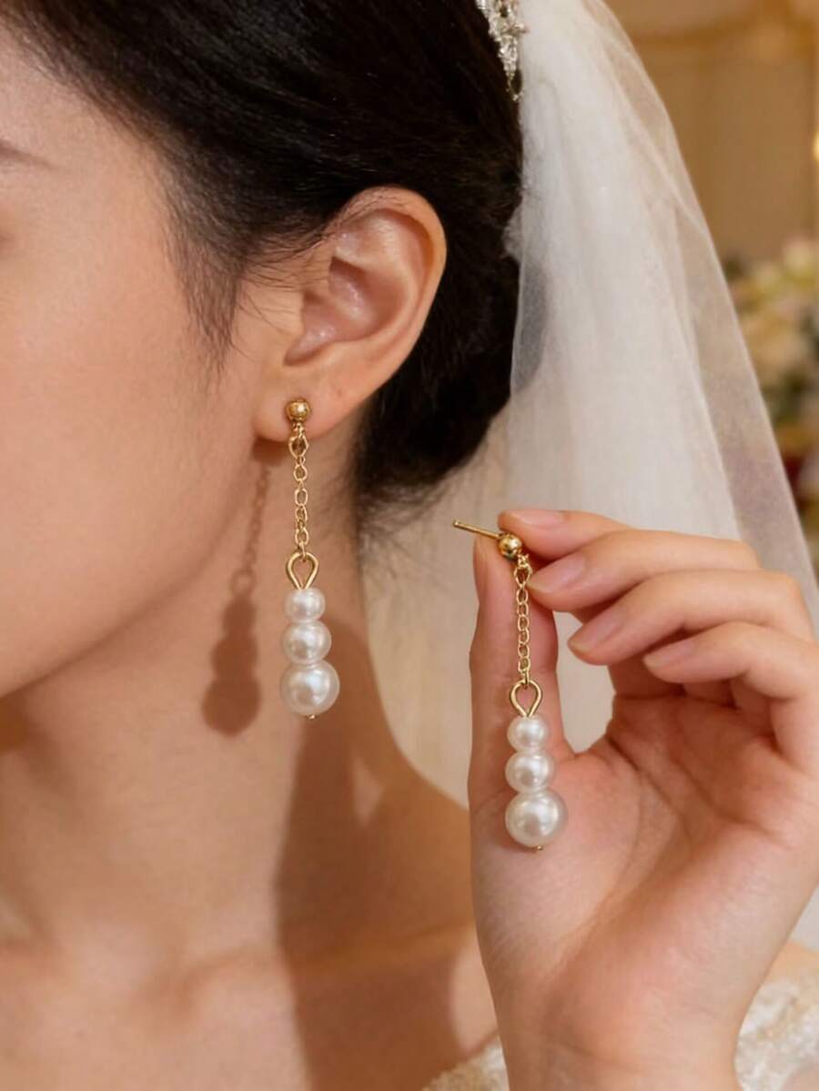 1 Pair Fashionable Sweet Fruit Yellow Lemon Flower Earrings, Creative Earring Hooks, Fresh Earrings Accessories