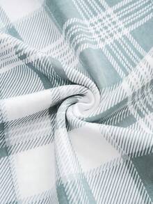Bộ 3 quần pajama nam in họa tiết kẻ caro, thích hợp cho mùa xuân/hè. - Nhiều màu - Xem 2
