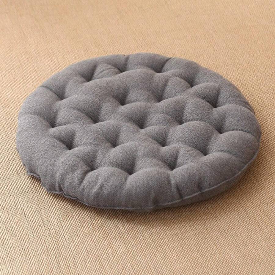 Engrosado redondo lazy cojín futón oversize meter cojín de  silla colgante silla de ratán yoga - Gris - Ver 1