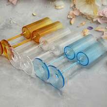 1/2/6/12/24 只装水晶香槟杯，透明/粉色/蓝色，5.5 盎司，不易碎塑料高脚杯，可重复使用，现代优雅，适用于婚礼、派对、圣诞节、生日、万圣节、感恩节等场合。 - 黑色 - 查看 7