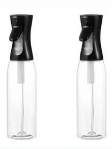 1/2 200ml Multi-Purpose Continuous Spray Bottle, High Pressure Sprayer, Ultra Fine Mist, Makeup Spray Bottle, Garden Sprayer, Hair Mist Bottle, Refillable Fine Mist, Suitable For Salon, Cleaning, Plants, Essential Oils, Office, Outdoor, Portable, Smooth Back Brush Head - Black - View 14