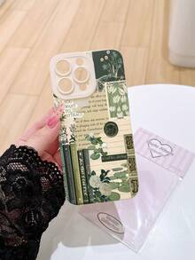 1 chiếc ốp lưng bảo vệ màu trắng họa tiết sách ghép hình Iris, tương thích với iPhone 17 Pro Max/17/17 Pro/16 Pro Max/16/16 Pro/16 Plus/15 Pro Max/15 Pro/15 Plus/15/14 Pro Max/14 Pro/14/13 Pro/13/12 Pro/12/11/XS/X Max/8 Plus/7, chống sốc, mềm mại, thích hợp làm quà sinh nhật cho bạn gái, bạn trai hoặc sử dụng cho chính mình. - Nhiều màu - Xem 3