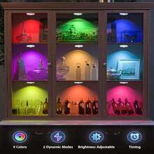 RGB Lights for Various Scenes, with Great Features - RGB (rojo, verde, azul) - Ver 5