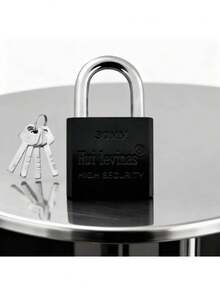(Heavy Duty Metal Padlock With 4 Keys) Indoor/Outdoor Weatherproof Security Lock | Rust-Resistant Brass Core, Dust Cover & Steel Chain - Suitable For Gates/Sheds/Cabinets/Cages (Single Lock Set), Perfect Christmas & New Year Gift - Multicolor - View 7