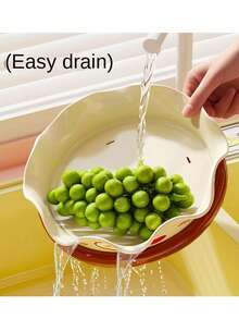 Rotating Fruit Plate, Creative Snack Tray, Kitchen Spice Dish, Lightweight Luxury Dessert Dry Fruit Plate, Tea Tray - Multicolor - View 2