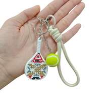 2025 Model Nox Racket Keychain, Mini Racket Shaped, Unisex, Suitable As Bag Accessory, For Car, Wallet And Backpack, Great Holiday Gift
