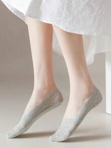 New High Quality Summer Garter Socks Invisible Socks Ladies Shallow Mouth Half Thin Socks - Multicolor - View 5