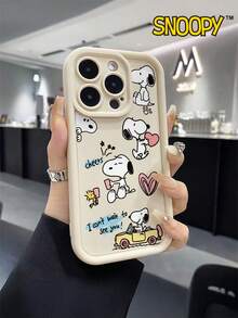 A Cartoon Snoopy Pattern, A High-Bamboo Anti-Drop Phone Case Made Of Tpu Material, Can Be Given As A Holiday Gift. It Is Suitable For IPhone Xs/ XS Max /Xr/11, 12, 13, 14, 15, 16pro/Promax/14, 15, 16plus/17, And Is Suitable For Both Men And Women - 彩色 - 查看 5
