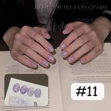 12毫升秋冬美甲粉红蓝闪粉凝胶指甲油，2025网络红人闪光反光迪斯科钻石胶指甲油美白流行美甲沙龙美甲用品圣诞美甲 - 彩色 - 查看 20