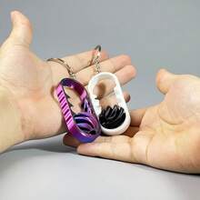 3D Printed | 3D Stereo Structure Decoration, Dual-Color Swirl Sensory Toy - Multicolor - View 2