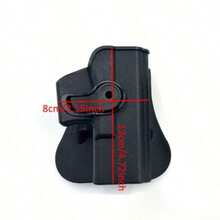 1pc Rotary Roto Retention Holster G-Lock 171923252832 Paddle Holster For Right Hand - Multicolor - View 7