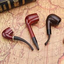 New Chicken Leg Smoking Gun Resin Pipe With Built-In Detachable Inner Pot For Cleaning And Reusable Filter Bakelite - Boss Pipe In Color - Random Color - View 2