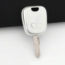 1pc Car Remote Key Fob Cover Protector Suitable For Peugeot 307/206/207/Citroen C2/Picasso, Durable Soft TPU Protection, Ideal Gift - Multicolor - View 4
