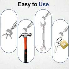 Telescoping Magnetic Pickup Tool 16LB Stainless Steel 7.3" To 30.9" Extendable Magnet Retrieval Stick With Pocket Clip For Car Industry Garage Office, Black