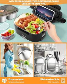 Lunch Box Sets - Black - View 4